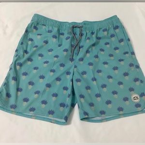 Mens Rising Tide Summer Shorts Size XXL